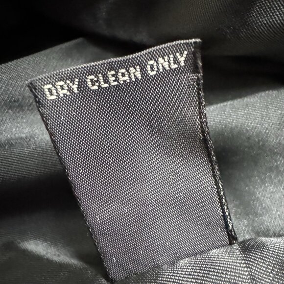 Banana Republic Men Blazer Jacket Sport Coat 44R Black Wool Blend Italy READ - Picture 9 of 12